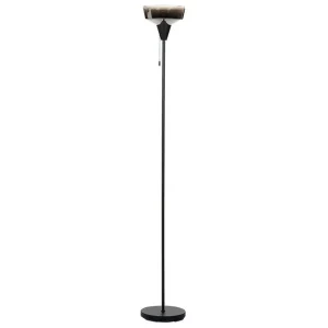 Krokve Golvlampa 175 cm Svart/Mörkbrun - Belysning & el Snabb leverans