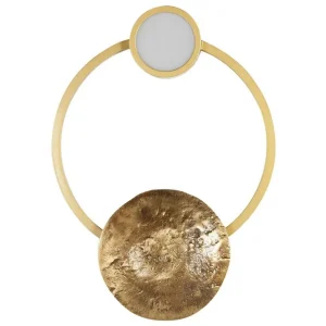 Brac LED Vägglampa Guld - Belysning & el Rea