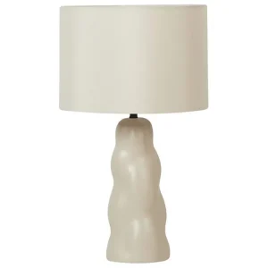 Begränsat erbjudande Incantata Bordslampa 51 cm E27 Beige - Belysning & el