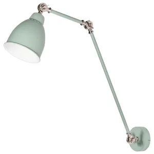 Sänkt pris Tillatoba Vägglampa E27 Ljusgrön/Vit - Belysning & el