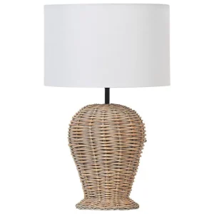 Astroni Bordslampa 49 cm E27 Natur/Off White - Belysning & el Beställ idag