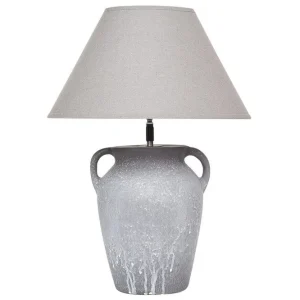 Snabb leverans Ponze Bordslampa 49 cm E27 Grå - Belysning & el