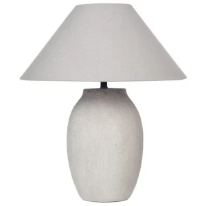Outlet Liwdo Bordslampa 58 cm E27 Ljusgrå - Belysning & el