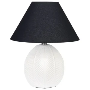 Populär Zakel Bordslampa 42 cm E27 Gräddvit/Svart - Belysning & el