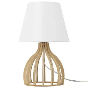Köp nu Thasall Bordslampa 36 cm E14 Natur/Vit - Belysning & el