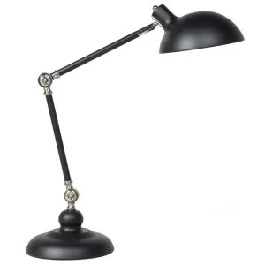 Beställ nu Mathraki Skrivbordslampa E14 Svart - Belysning & el