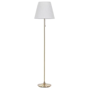 Toryl Golvlampa 148 cm Mässing/Vit - Belysning & el Kampanjpris