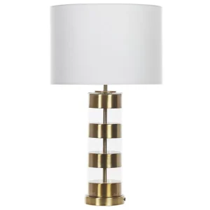 Endast denna vecka Giannutri Bordslampa 65 cm E27 Guld/Vit - Belysning & el