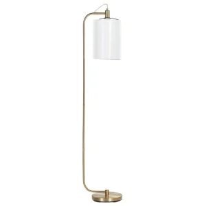 Endast denna vecka Kallisti Golvlampa 155 cm Koppar/Vit - Belysning & el
