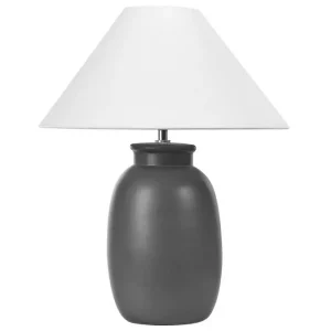 Fynd Bomila Bordslampa 52 cm E27 Svart/Vit - Belysning & el