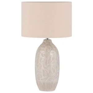 Salza Bordslampa 57 cm E27 Beige - Belysning & el Köp online
