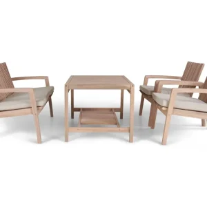 Begränsat erbjudande deNoord Elkest Loungegrupp Utomhus Beige - Trädgård & spabad