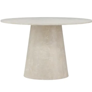 Lanzo Matbord 120 cm Rund Beige - Möbler Endast idag