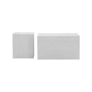 Venture Home Soffbordset York 2st 60x80 cm/40x40 cm Vit - Möbler I lager
