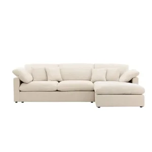 VIND Hörnsoffa VIND Amalfi Beige Beige - Möbler Fri frakt