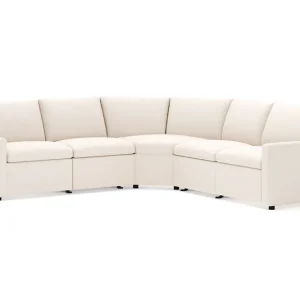 Extra rabatt Scandinavian Choice Barsele Hörnsoffa med Elektrisk Recliner 5-sits Beige - Möbler