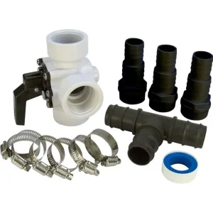 Trygg betalning Fördelningsventilpaket till Pool Swim & Fun Bypass - Trädgård & spabad