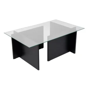 Köp nu Soffbord Haruto Trä Svart Trä Svart - Möbler
