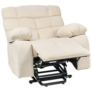 Elektrisk reclinerfåtölj Ares Ljusbeige Ljusbeige - Möbler Erbjudandepris