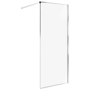 Köp online Duschskärm Waspam Transparent/Silver, 80x80x190 cm Transparent/Silver, 80x80x190 cm - Hus & renovering