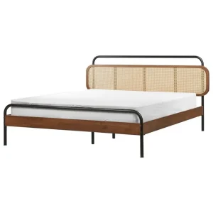 Dubbelsäng Boussicourt med lamellram 160x200 cm 160x200 cm - Möbler Billig