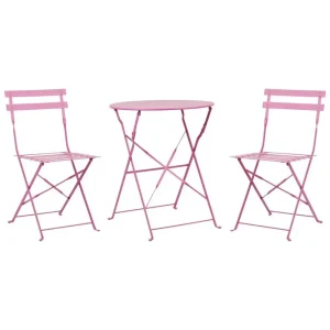 Sista chansen Cafeset Fiori Rosa Rosa - Utemöbler