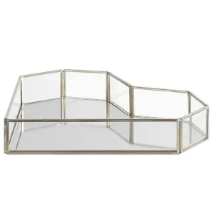 Bricka Pontivy Silver/Transparent Silver/Transparent - Hushåll Begränsad tid