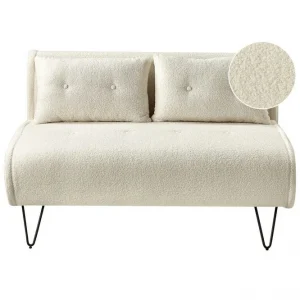 2-sitssoffa Vestfold Off-white, svart Off-white, svart - Möbler Säker betalning