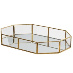 Beställ nu Bricka Chabris Guld/transparent Guld/transparent - Hushåll