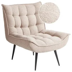 Köp nu Fåtölj Alvesta Beige/svart Beige/svart - Möbler