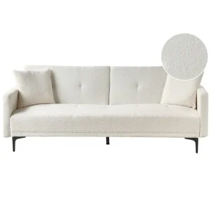 Fynd Bäddsoffa Lucan Vit, Svart Vit, Svart - Möbler