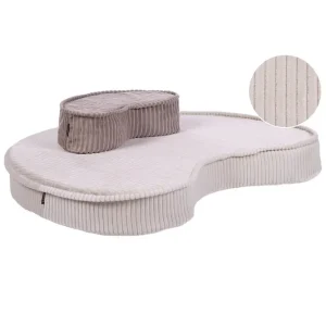 Snabb leverans Golvkudde Nili Beige/brun Beige/brun - Möbler