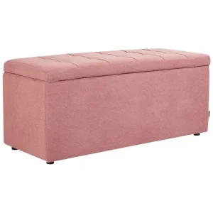 Fotpall Orem Rosa/Svart Rosa/Svart - Möbler Erbjudandepris