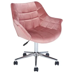 Kontorsstol Labelle Rosa Rosa - Möbler Sista chansen