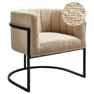 Fåtölj Larvik II Beige/svart Beige/svart - Möbler Säker betalning