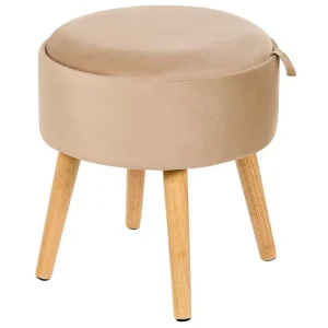 Pall Neely Beige Beige - Möbler Sista chansen
