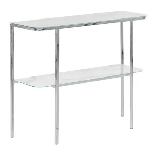 Endast idag Konsolbord Calvert Vit, Silver Vit, Silver - Möbler