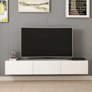 Lågt pris Nako Tv-bänk 180 cm Vit - Möbler