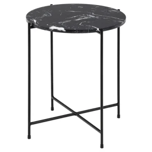 Fri frakt Sakchan Sidobord 42 cm Rund Svart - Möbler