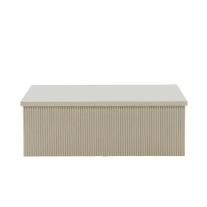 Rabatter Venture Home Lenox Soffbord 90x90 cm Beige - Möbler