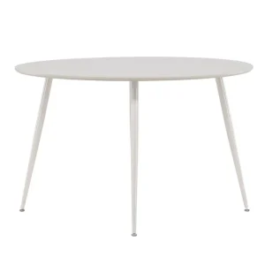 Venture Home Plaza Matbord 120 cm Beige - Möbler Kampanjpris