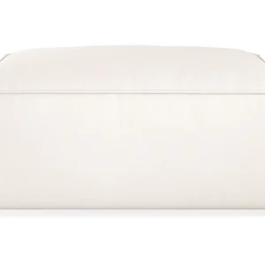 Andrarum Cubo 1-sits Rektangulär Fotpallsmodul i Tyg 80 cm bred Ljusbeige - Möbler Trygg betalning