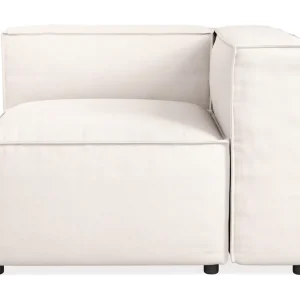 Köp nu Andrarum Cubo 1-sits Högermodul i Tyg 108 cm bred Ljusbeige - Möbler