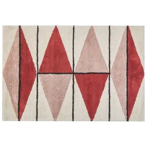 Beställ idag Purnia Ryamatta 140x200 cm Röd - Textil & mattor