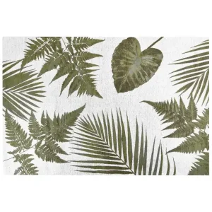 Billig Barzah Ryamatta 200x300 cm Grön - Textil & mattor