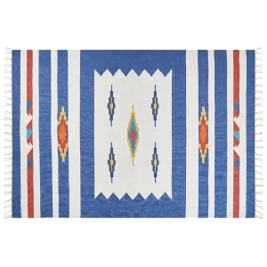 Varser Bomullsmatta 200x300 cm Blå - Textil & mattor Köp online