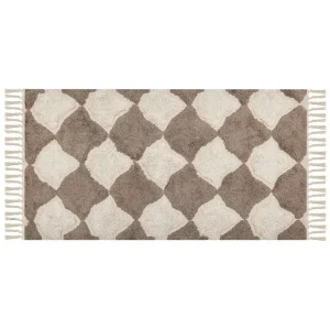 Sinop Bomullsmatta 80x150 cm Brun - Textil & mattor Handla nu