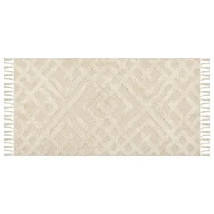 Ardahan Bomullsmatta 80x150 cm Beige - Textil & mattor Snabb leverans
