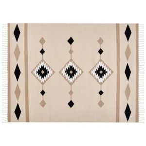 Snabb frakt Berdik Kelimmatta 160x230 cm Beige - Textil & mattor