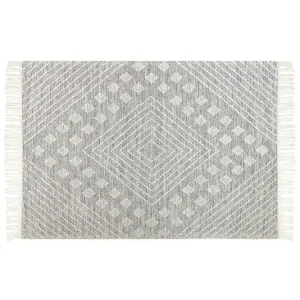 Savur Ullmatta 160x230 cm Svart/Vit - Textil & mattor Populär